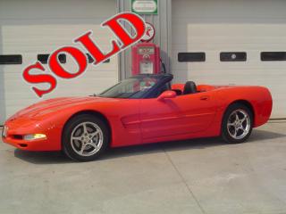 2001 CHEVROLET CORVETTE CONVERTIBLE
