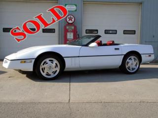 1989 CHEVROLET CORVETTE CONVERTIBLE